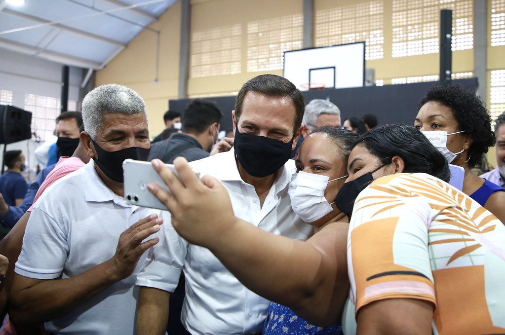 Governador João Doria durante inauguração da ETEC Itapevi