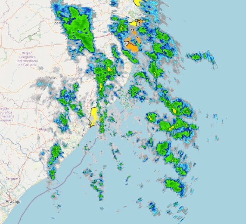Defesa Civil acompanha as previsões por meio do radar meteorológico