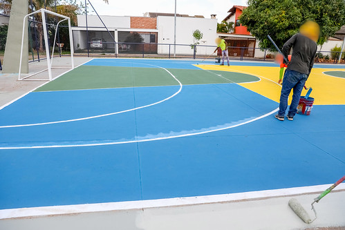 Quadras de esportes são reformadas no Lago Norte e na Granja do Torto