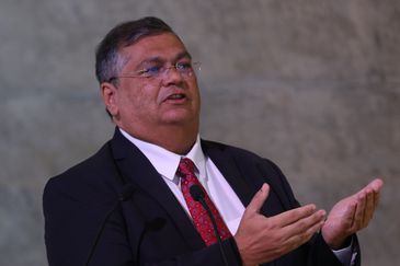 Rio de Janeiro (RJ), 13/03/2023 - O ministro da Justiça e Segurança Pública, Flávio Dino, participa do seminário Liberdade de Expressão, Redes Sociais e Democracia, no Centro Cultural da Fundação Getulio Vargas, zona sul da cidade. Foto:Tânia Rêgo/Agência Brasil