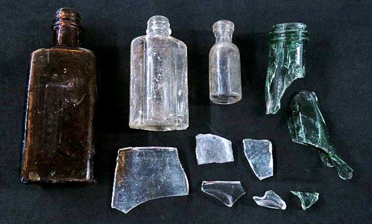 São Paulo (SP) -  Fragmentos encontrados pela equipe de monitoramento arqueológico das obras da Linha 6 do Metrô de São Paulo. Foto: Lasca Arqueologia