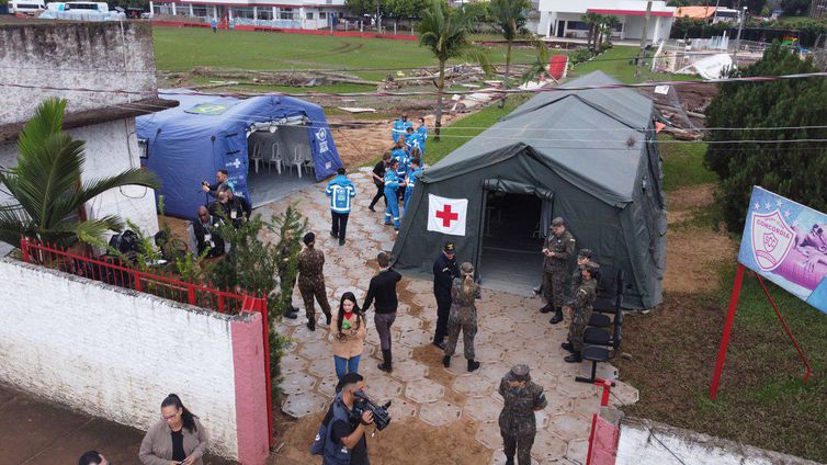 Operação Taquari completa duas semanas e militares permanecem apoiando cidades do RS. Foto: Ministério da Defesa