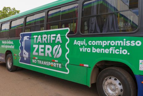 Brasília (DF) 01/12/2023 - O município de Luziânia (GO), no Entorno do Distrito Federal, passou a ter transporte público em operação com tarifa zero. A medida garante aos moradores da cidade gratuidade para circulação nos veículos coletivos. Foto: Wilson Dias/Agência Brasil