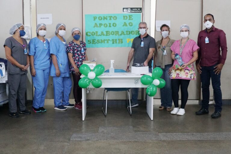 HB reforça cuidados com a segurança e a saúde dos servidores