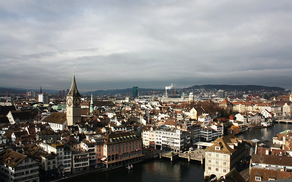 Zurique, capital da Suíça. Foto: Magda Ehlers/Pexels