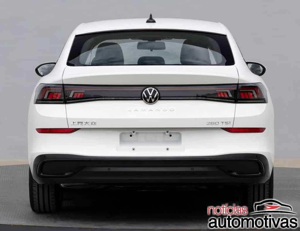 Volkswagen Lamando 2022 surge com ar sinistro na China 