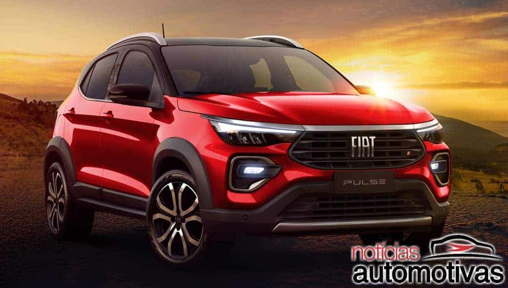 Fiat Pulse mostra parte do interior em flagrante 