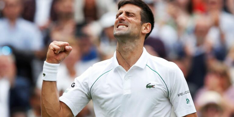 Djokovic derrota Cristian Garín e chega às quartas de Wimbledon