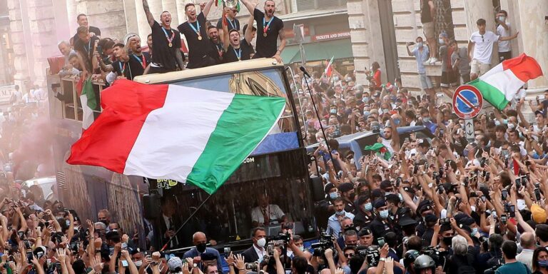 Eurocopa: Itália comemora glória no futebol