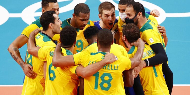 Vôlei: Brasil vence  Argentina de virada, em duelo emocionante
