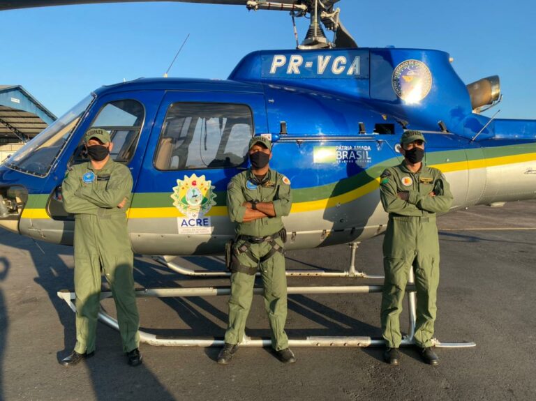 Aeronave doada pela Secretaria Nacional de Segurança chega ao Acre e reforça ações do Estado