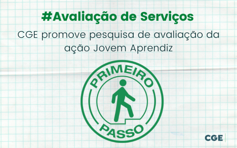 CGE promove pesquisa de avaliação da ação Jovem Aprendiz