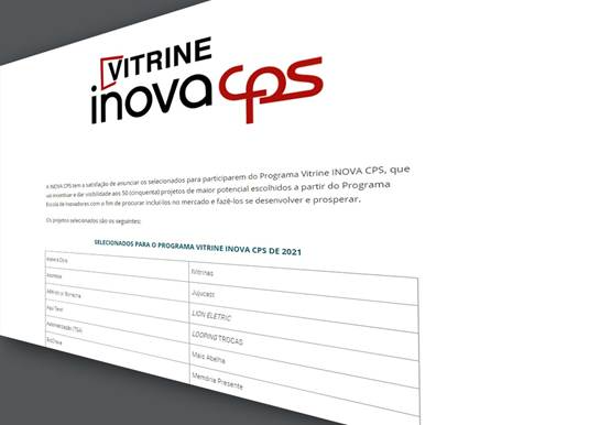 Conheça projetos da Escola de Inovadores aprovados para Vitrine Inova CPS