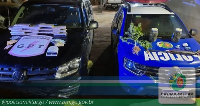 Da melancia para a Delegacia: dupla de traficantes é detida em Novo Planalto