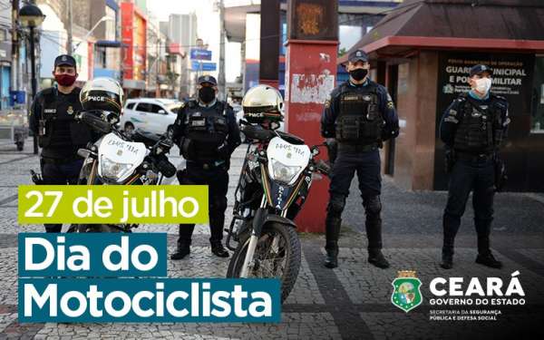 Dia do Motociclista: SSPDS compartilha histórias do policiamento com motocicletas no Ceará