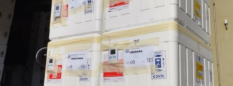 Minas Gerais distribui 28ª remessa de vacinas contra covid-19