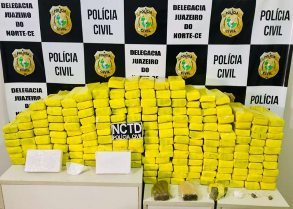 Forças de Segurança encerram primeiro semestre com aumento de 80% nas apreensões de drogas no Ceará