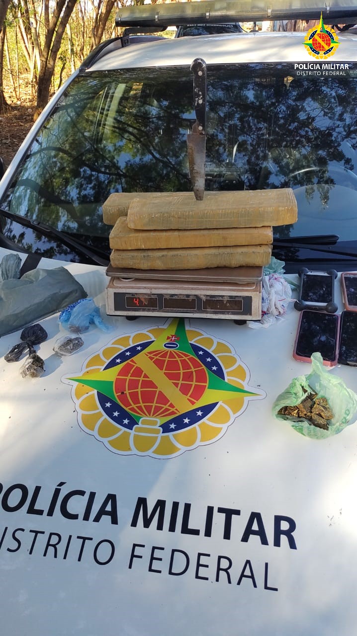 Fornecedores de drogas do Paranoá são detidos em Samambaia