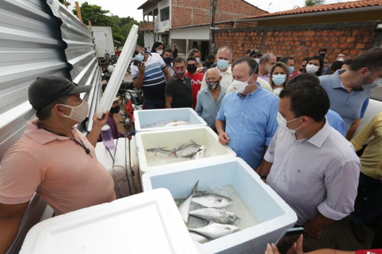 Fotos: Governo vistoria urbanização de portos e anuncia mais obras para Paço do Lumiar