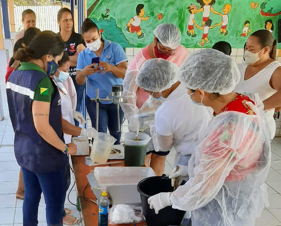 Funtac realiza oficina sobre fitocosméticos em Santa Rosa do Purus