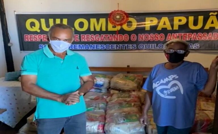 Governo distribui 32 mil cestas básicas para 70 comunidades quilombolas