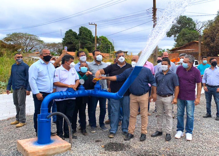 Governo do Estado entrega sistema de abastecimento de água em Senador La Rocque
