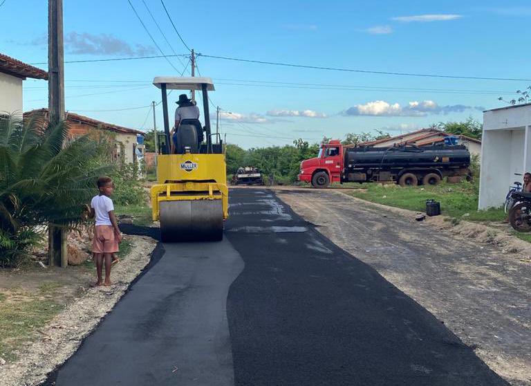 Governo do Estado leva Mais Asfalto para o município de Santa Rita