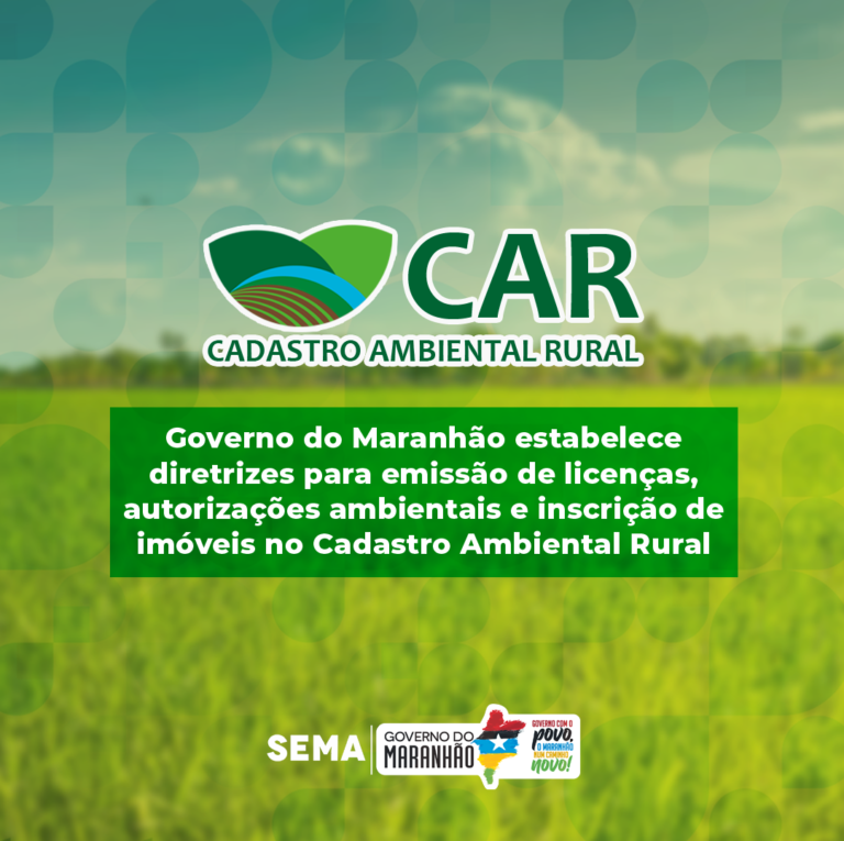 Governo estabelece diretrizes para emissão de licenças, autorizações ambientais e inscrição de imóveis no Cadastro Ambiental Rural