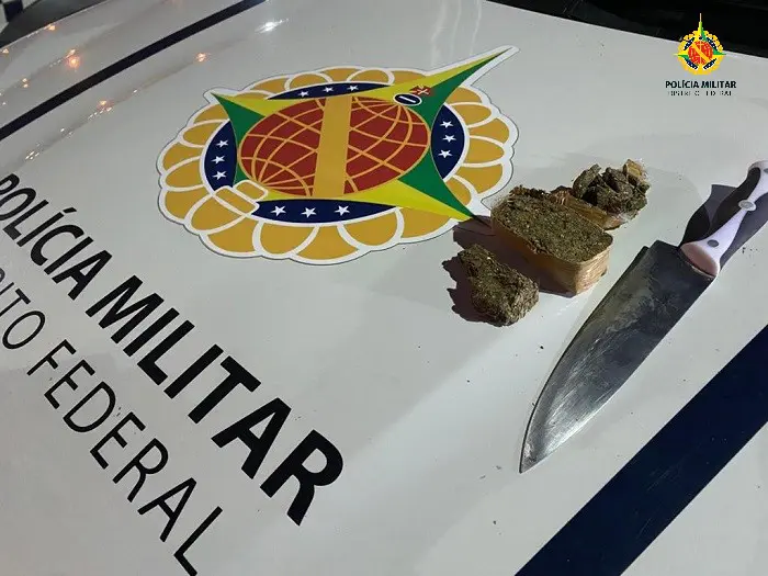 Homem é flagrado portando substância entorpecente em Samambaia