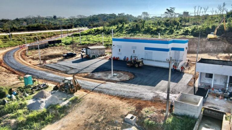 Obra da Estação de Tratamento de Água de Rio Branco está em fase de conclusão