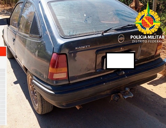 PMDF localiza carro furtado no Setor Sul de Planaltina