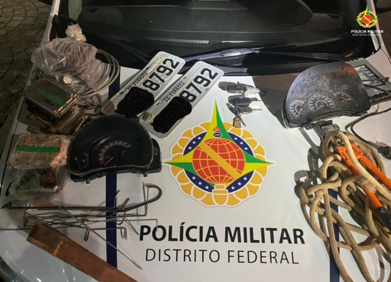 PMDF prende homem que cometia furtos a veículos na Asa Norte