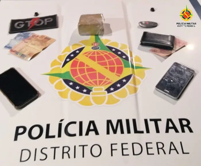 PMDF prende homem que transportava entorpecente no Guará