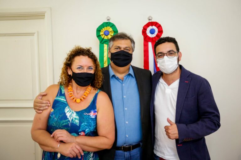 Vice-prefeito de município fluminense visita Flávio Dino e conhece ações exitosas do estado