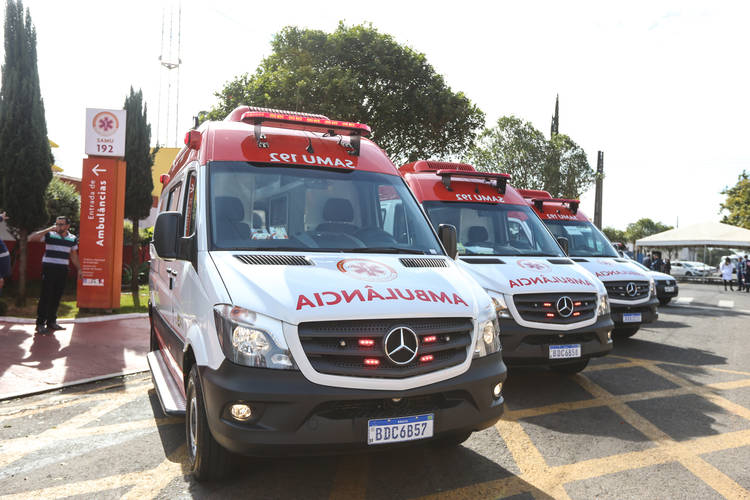 Após pedido do Estado, governo federal habilita custeio para dez ambulâncias do Samu