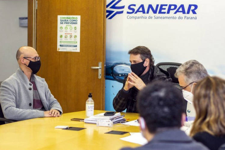 Sanepar e Invest vão estimular modernização de agricultores da Bacia do Miringuava