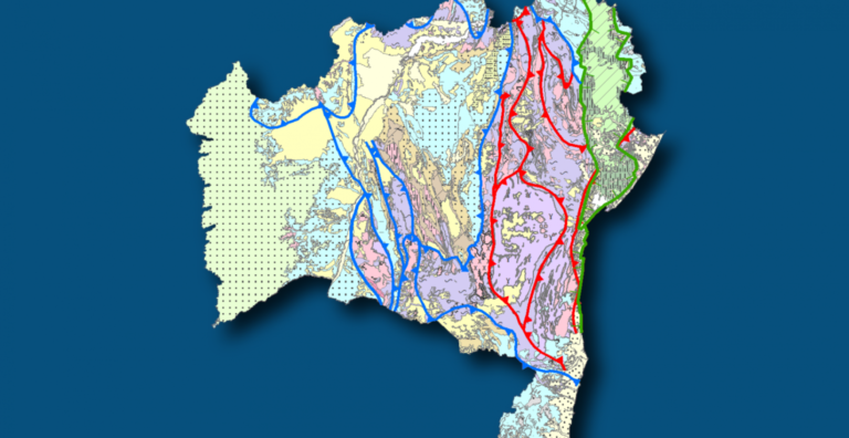 Companhia Baiana de Pesquisa Mineral lança o Mapa Tectônico-Geocronológico da Bahia para o público