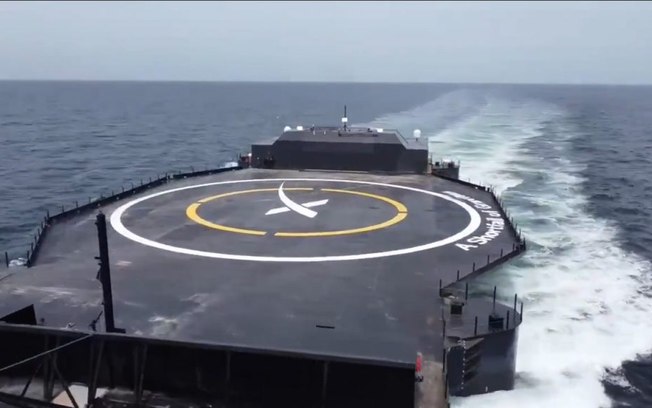 Nova de Elon Musk: veja o ‘navio drone’ do bilionário