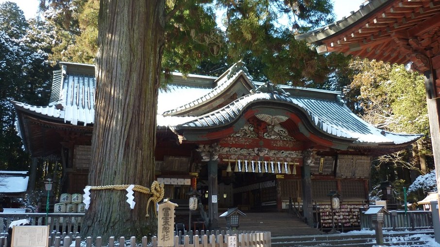 Santuário Kitaguchi Hongu Fuji Sengen-jinja, em Yamanashi