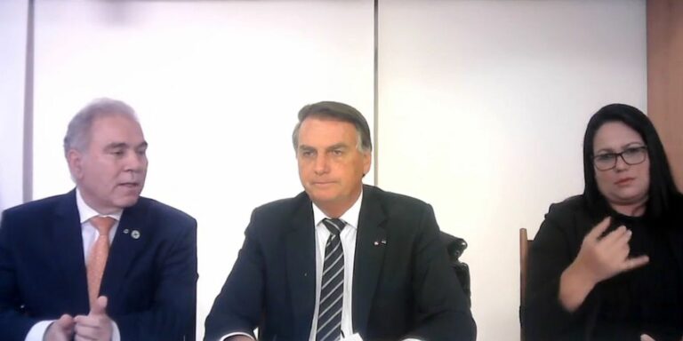 Presidente Jair Bolsonaro faz apelo para população economizar energia