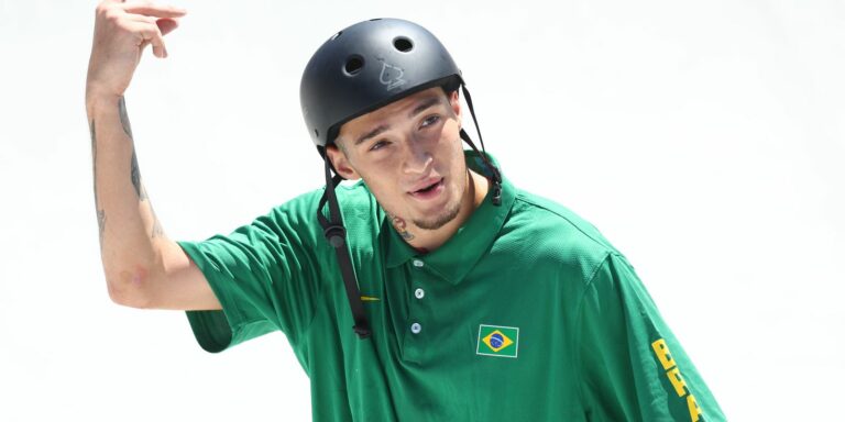 Brasil coloca três skatistas na final do park na Olimpíada de Tóquio