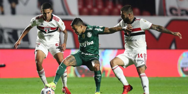 São Paulo e Palmeiras ficam no 1 a 1 pela Libertadores