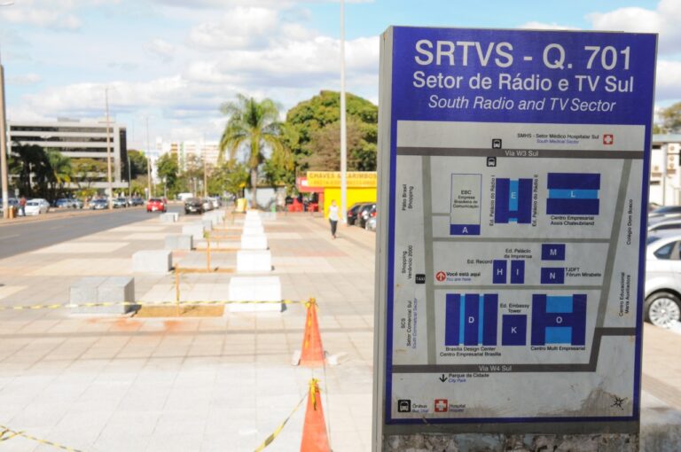 62 anos depois, Setor de Rádio e TV Sul é urbanizado pela primeira vez