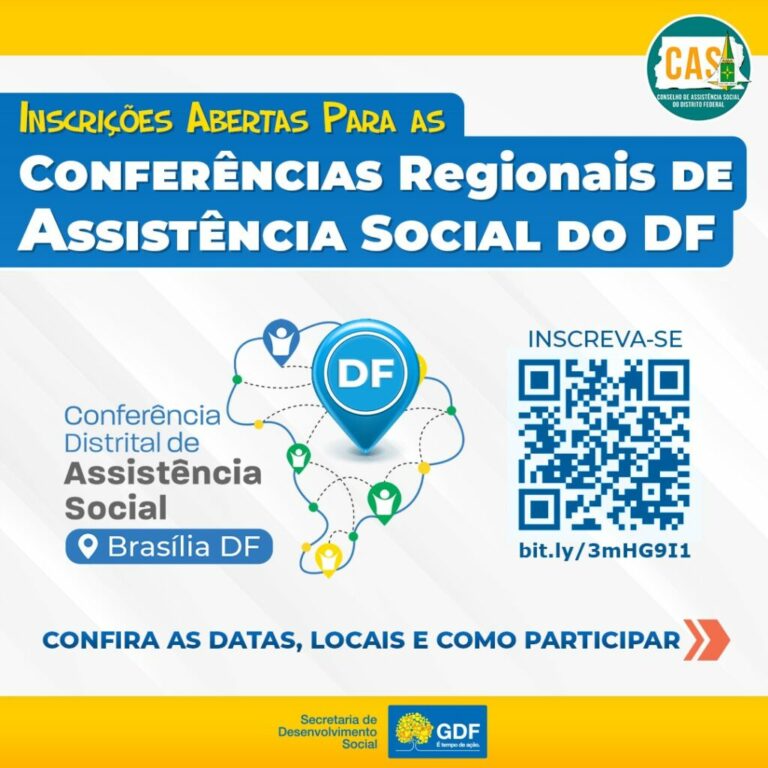 Abertas as inscrições para as conferências regionais de assistência social