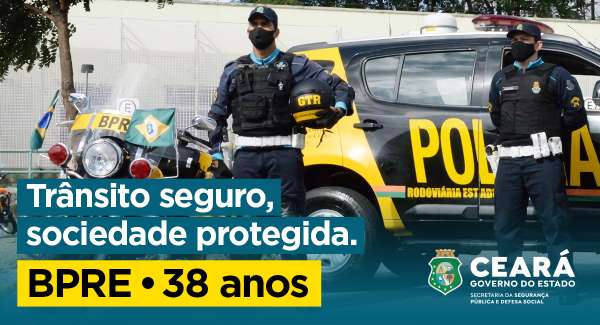 Batalhão de Polícia de Trânsito Urbano e Rodoviário Estadual da PMCE completa 38 anos de existência