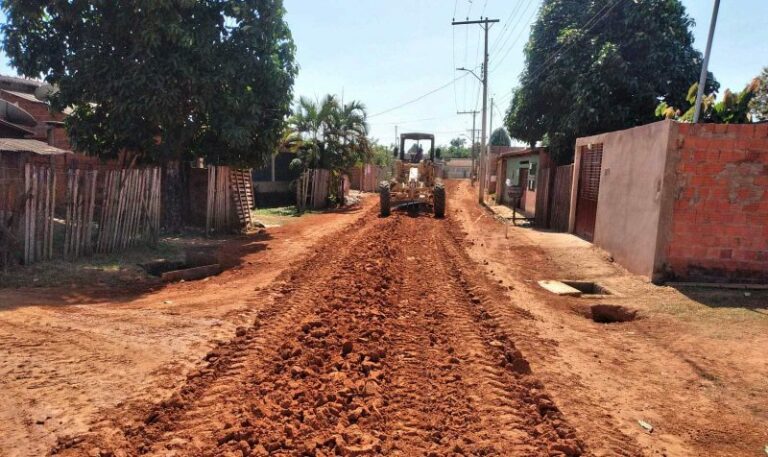 Em Rio Branco, ruas da Sobral recebem obras de infraestrutura