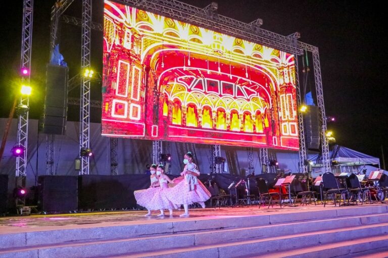 Concha Acústica é reinaugurada com dança, música e cinema ao ar livre