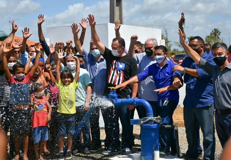 Governo do Estado entrega sistema de abastecimento de água em Cajapió e beneficia 4 mil pessoas