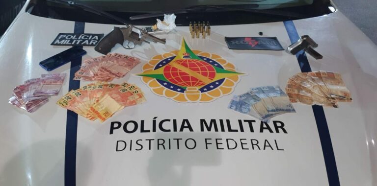PMDF prende homem com duas armas de fogo e entorpecentes em São Sebastião