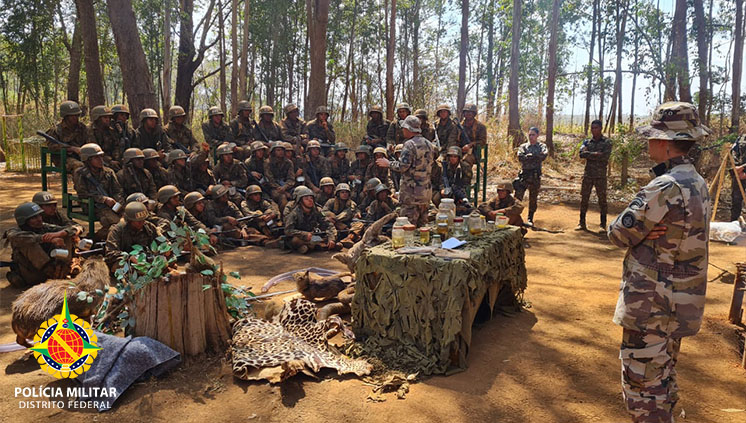 Polícia Militar oferece Instrução de Manejo de Ofidios (Serpentes) e Animais Peçonhentos as Forças Armadas